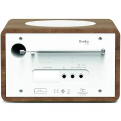 Pure - Evoke C-D4 - Walnut - Compact All-in-One Music System with Bluetooth - High Quality Digital Radio - Avvenice