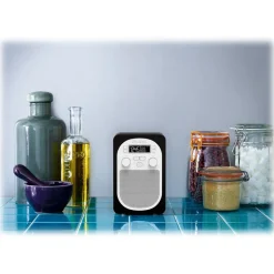 Pure - Evoke D1 - Black - Compact, Portable DAB Digital Radio with FM - High Quality Digital Radio - Avvenice