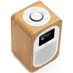 Pure - Evoke H3 - Oak - Portable DAB/DAB+ and FM Radio with Bluetooth - High Quality Digital Radio - Avvenice