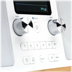 Pure - Evoke H6 - Oak - Portable DAB/DAB+ and FM Radio with Bluetooth - High Quality Digital Radio - Avvenice