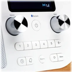 Pure - Evoke H4 - Oak - Portable DAB/DAB+ and FM Radio with Bluetooth - High Quality Digital Radio - Avvenice