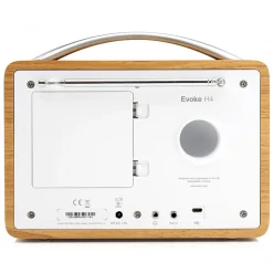 Pure - Evoke H4 - Oak - Portable DAB/DAB+ and FM Radio with Bluetooth - High Quality Digital Radio - Avvenice