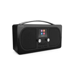 Pure - Evoke H6 - Prestige Edition - Black - Portable DAB/DAB+ and FM Radio with Bluetooth - High Quality Digital Radio - Avvenice