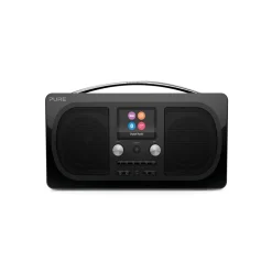 Pure - Evoke H6 - Prestige Edition - Black - Portable DAB/DAB+ and FM Radio with Bluetooth - High Quality Digital Radio - Avvenice