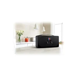 Pure - Evoke H6 - Prestige Edition - Black - Portable DAB/DAB+ and FM Radio with Bluetooth - High Quality Digital Radio - Avvenice