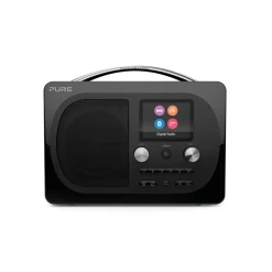 Pure - Evoke H4 - Prestige Edition - Black - Portable DAB/DAB+ and FM Radio with Bluetooth - High Quality Digital Radio - Avvenice