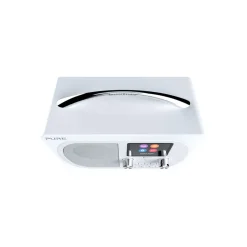Pure - Evoke H4 - Prestige Edition - White - Portable DAB/DAB+ and FM Radio with Bluetooth - High Quality Digital Radio - Avvenice