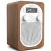 Pure - Evoke H2 - Walnut - Compact, Portable DAB Digital Radio with FM - High Quality Digital Radio - Avvenice