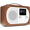 Pure - Evoke H4 - Walnut - Portable DAB/DAB+ and FM Radio with Bluetooth - High Quality Digital Radio - Avvenice