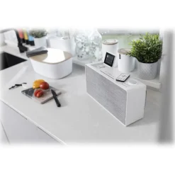 Pure - Evoke Home - Cotton White - All-in-One Music System - High Quality Digital Radio - Avvenice