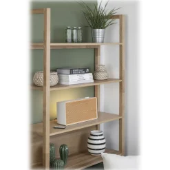 Pure - Evoke Home - Wood Edition - Cotton White with Cherry Wood Grill - All-in-One Music System - High Quality Digital Radio - Avvenice