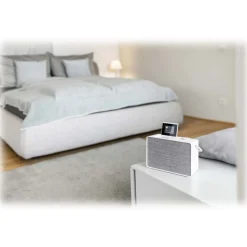 Pure - Evoke Play - Cotton White - Portable DAB+ Radio with Bluetooth - High Quality Digital Radio - Avvenice