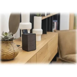 Pure - Evoke Spot - Coffee Black - Compact Music System - High Quality Digital Radio - Avvenice