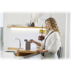 Pure - Evoke Spot - Cotton White - Compact Music System - High Quality Digital Radio - Avvenice