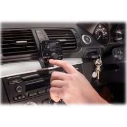 Pure - Highway 600 - In-Car Audio Adapter with DAB, Bluetooth Music and Hands-Free Calling - High Quality Digital Radio - Avvenice