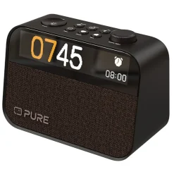 Pure - Moment - The Ambient Sleep Companion - Coffee Black - High Quality Digital Radio - Avvenice