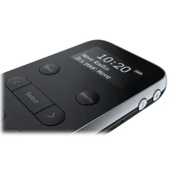 Pure - Move R3 - Black - Lightweight Rechargeable Personal Stereo DAB+ / FM Radio - High Quality Digital Radio - Avvenice