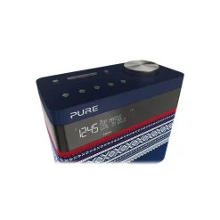 Pure - Pop Maxi Marius - Blue - Portable Stereo DAB/DAB+/FM Radio with Bluetooth - High Quality Digital Radio - Avvenice