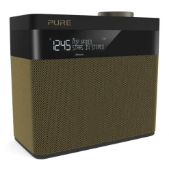 Pure - Pop Maxi S - Gold - Stereo DAB Digital and FM Radio with Bluetooth - High Quality Digital Radio - Avvenice