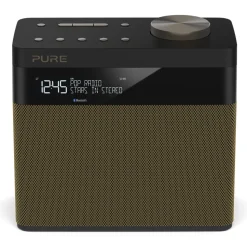 Pure - Pop Maxi S - Gold - Stereo DAB Digital and FM Radio with Bluetooth - High Quality Digital Radio - Avvenice
