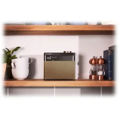 Pure - Pop Maxi S - Gold - Stereo DAB Digital and FM Radio with Bluetooth - High Quality Digital Radio - Avvenice