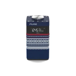 Pure - Pop Midi Marius - Blue - Compact and Portable DAB/DAB+ and FM Radio with Bluetooth - High Quality Digital Radio - Avvenice