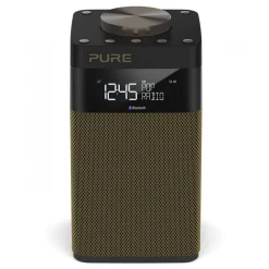 Pure - Pop Midi S - Gold - Compact and Portable DAB/DAB+/FM Radio with Bluetooth - High Quality Digital Radio - Avvenice