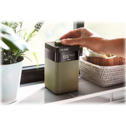 Pure - Pop Midi S - Gold - Compact and Portable DAB/DAB+/FM Radio with Bluetooth - High Quality Digital Radio - Avvenice