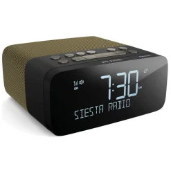 Pure - Siesta Rise S - Gold - Bedside DAB+/FM Alarm Clock Radio with Bluetooth - High Quality Digital Radio - Avvenice