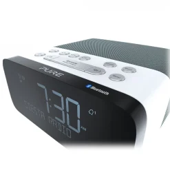 Pure - Siesta Rise S - Mint - Bedside DAB+/FM Alarm Clock Radio with Bluetooth - High Quality Digital Radio - Avvenice