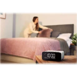 Pure - Siesta Rise S - Polar - Bedside DAB+/FM Alarm Clock Radio with Bluetooth - High Quality Digital Radio - Avvenice