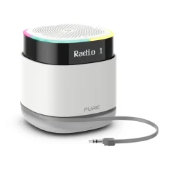 Pure - StreamR - Stone Grey - Portable Smart Radio with Bluetooth and Alexa - High Quality Digital Radio - Avvenice