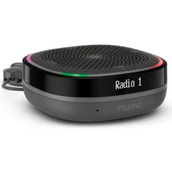 Pure - StreamR Splash - Charcoal - Smart Radio - High Quality Digital Radio - Avvenice