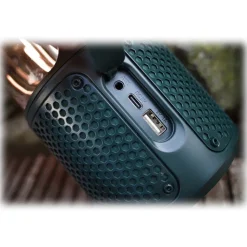 Pure - Woodland Glow - Waterproof Outdoor Speaker with Led Lamp - High Quality Digital Radio - Avvenice