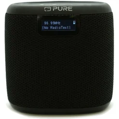 Pure - Woodland Mini - The Perfect Compact Outdoor Speaker - Black - High Quality Digital Radio - Avvenice