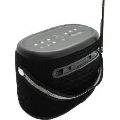 Pure - Woodland Waterproof (IP67) Outdoor Speaker with Bluetooth and FM/DAB+ Radio - Black - High Quality Digital Radio - Avvenice