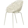 Qeeboo - Bacana Chair Indoor/Outdoor Set of 2 Pieces - Ivory - Qeeboo Chair by Estudio Campana - Furnishing - Home - Avvenice
