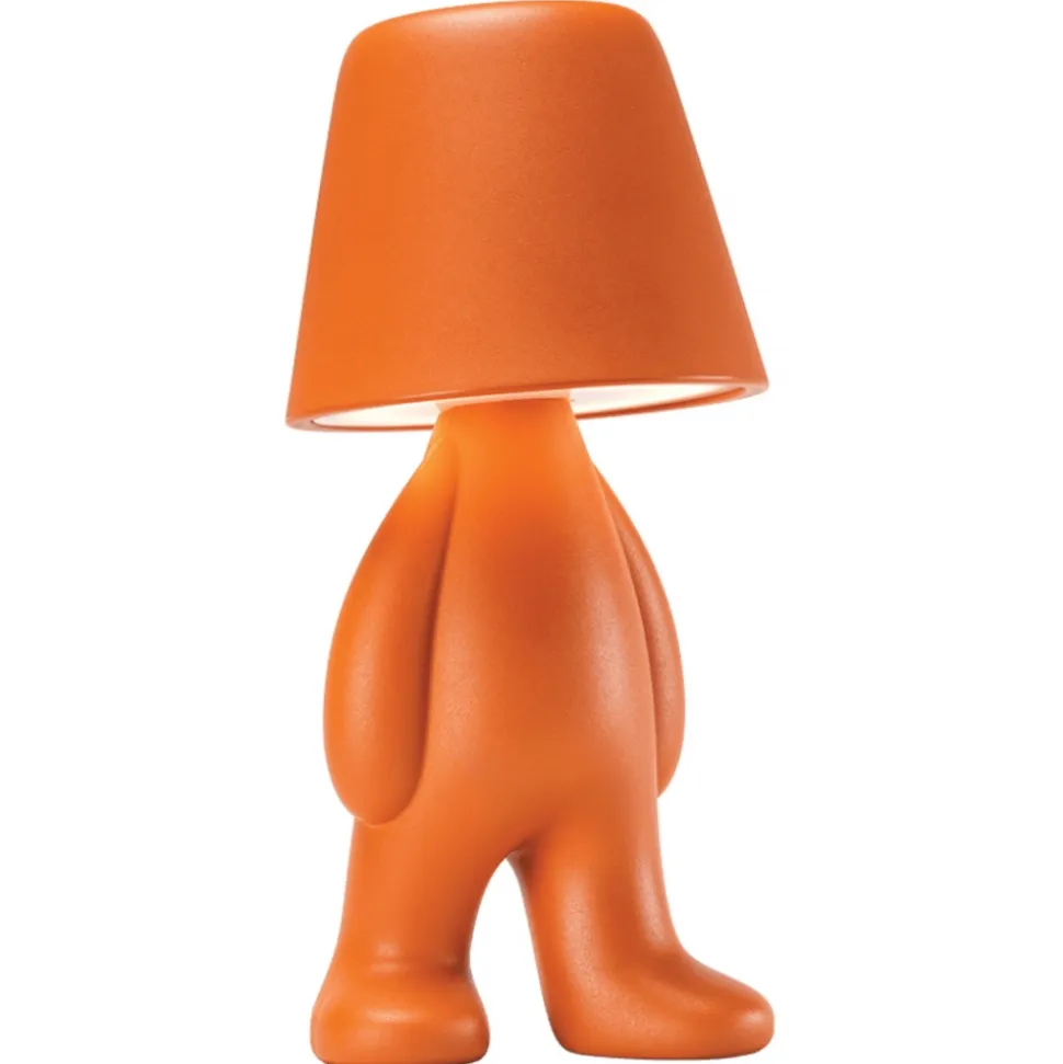 Qeeboo - Bigger Brother Lamp - Orange Eco - Qeeboo Lamp by Stefano Giovannoni - Lighting - Home - Avvenice