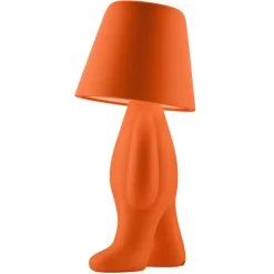 Qeeboo - Bigger Brother Lamp - Orange Eco - Qeeboo Lamp by Stefano Giovannoni - Lighting - Home - Avvenice