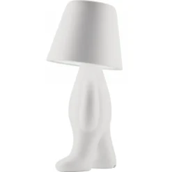 Qeeboo - Bigger Brother Lamp - White - Qeeboo Lamp by Stefano Giovannoni - Lighting - Home - Avvenice