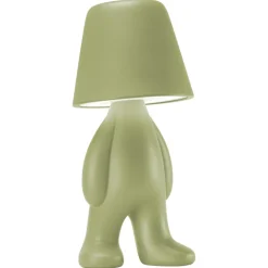 Qeeboo - Bigger Brother Lamp - Green Khaki - Qeeboo Lamp by Stefano Giovannoni - Lighting - Home - Avvenice