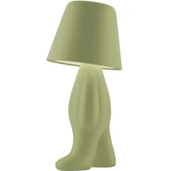 Qeeboo - Bigger Brother Lamp - Green Khaki - Qeeboo Lamp by Stefano Giovannoni - Lighting - Home - Avvenice