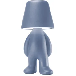 Qeeboo - Bigger Brother Lamp - Light Blue - Qeeboo Lamp by Stefano Giovannoni - Lighting - Home - Avvenice