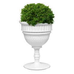 Qeeboo - Capitol Planter and Champagne Cooler - White - Qeeboo Planter by Studio Job - Furnishing - Home - Avvenice