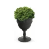 Qeeboo - Capitol Planter and Champagne Cooler - Black - Qeeboo Planter by Studio Job - Furnishing - Home - Avvenice