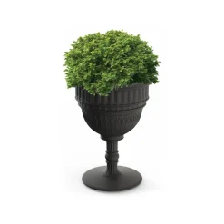 Qeeboo - Capitol Planter and Champagne Cooler - Black - Qeeboo Planter by Studio Job - Furnishing - Home - Avvenice