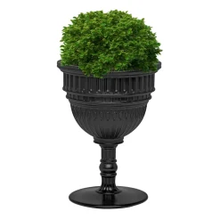 Qeeboo - Capitol Planter and Champagne Cooler - Black - Qeeboo Planter by Studio Job - Furnishing - Home - Avvenice