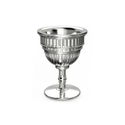 Qeeboo - Capitol Planter and Champagne Cooler Metal Finish - Silver - Qeeboo Planter by Studio Job - Furnishing - Home - Avvenice