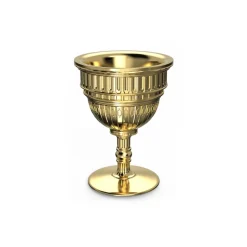 Qeeboo - Capitol Planter and Champagne Cooler Metal Finish - Gold - Qeeboo Planter by Studio Job - Furnishing - Home - Avvenice