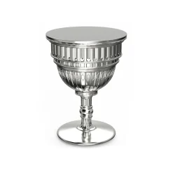 Qeeboo - Capitol Sidetable Metal Finish - Silver - Qeeboo Sidetable by Studio Job - Furnishing - Home - Avvenice